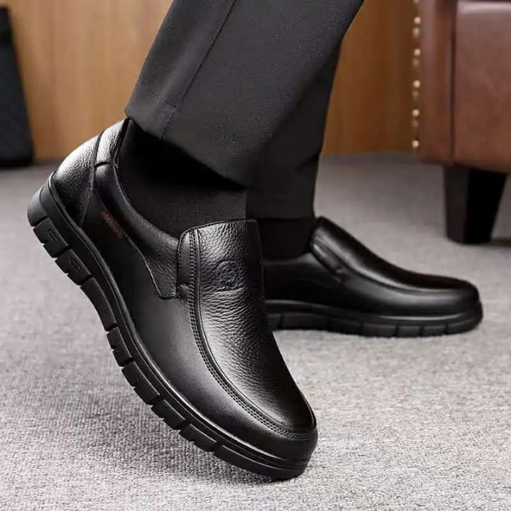Laceless Black Casual Shoes - others Casuals | Mars Collection