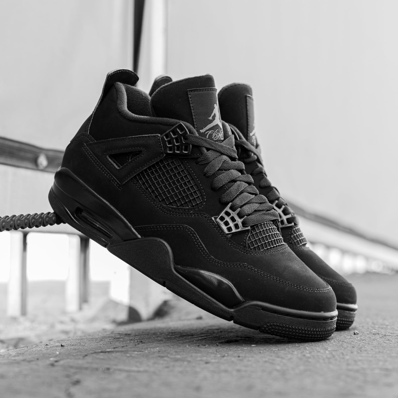Air Jordan 4 Black Cat Sneakers - Jordan Sneakers | Mars Collection