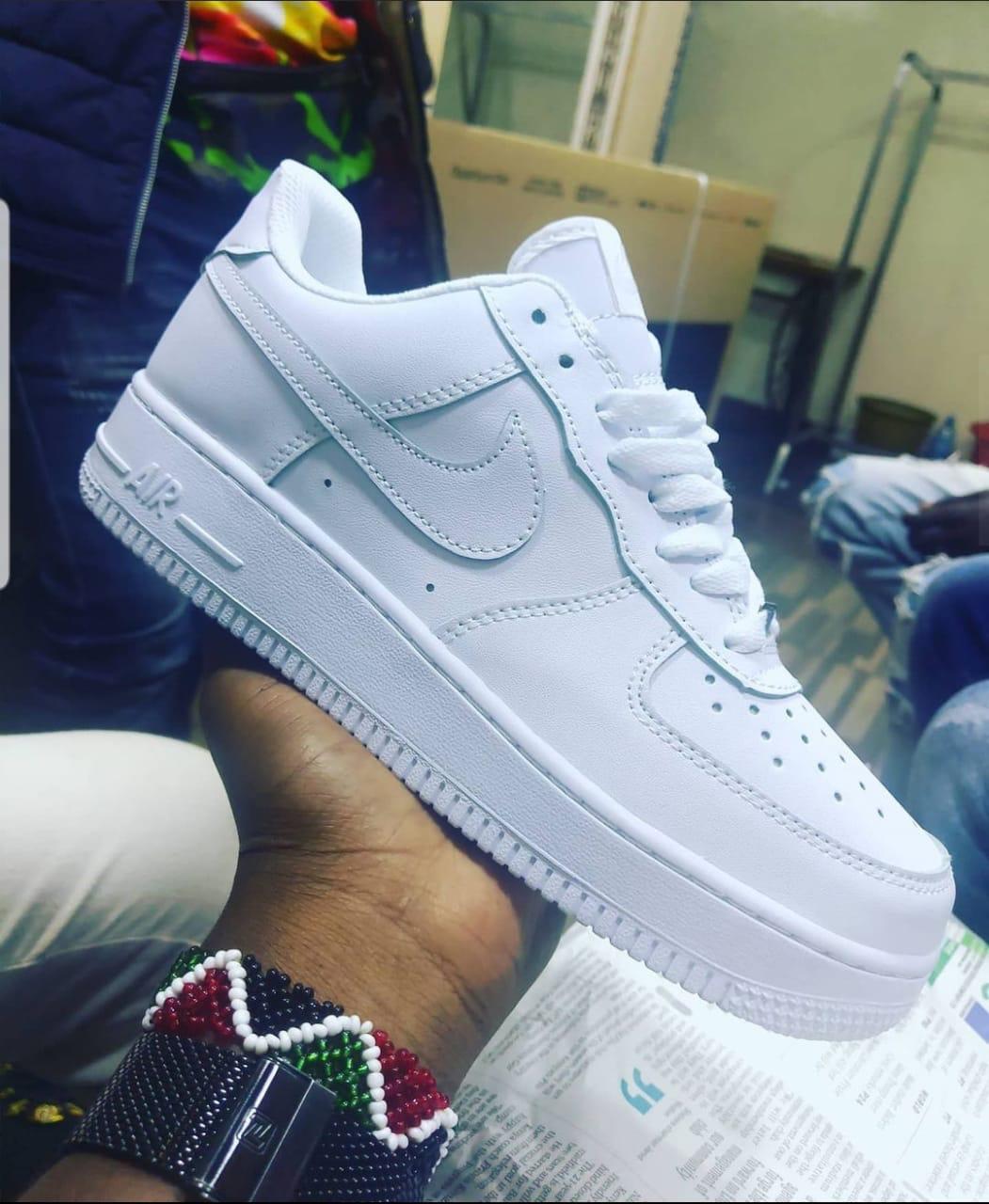 Nike Air Force 1 White (Maziwa) - Nike Sneakers | Mars Collection