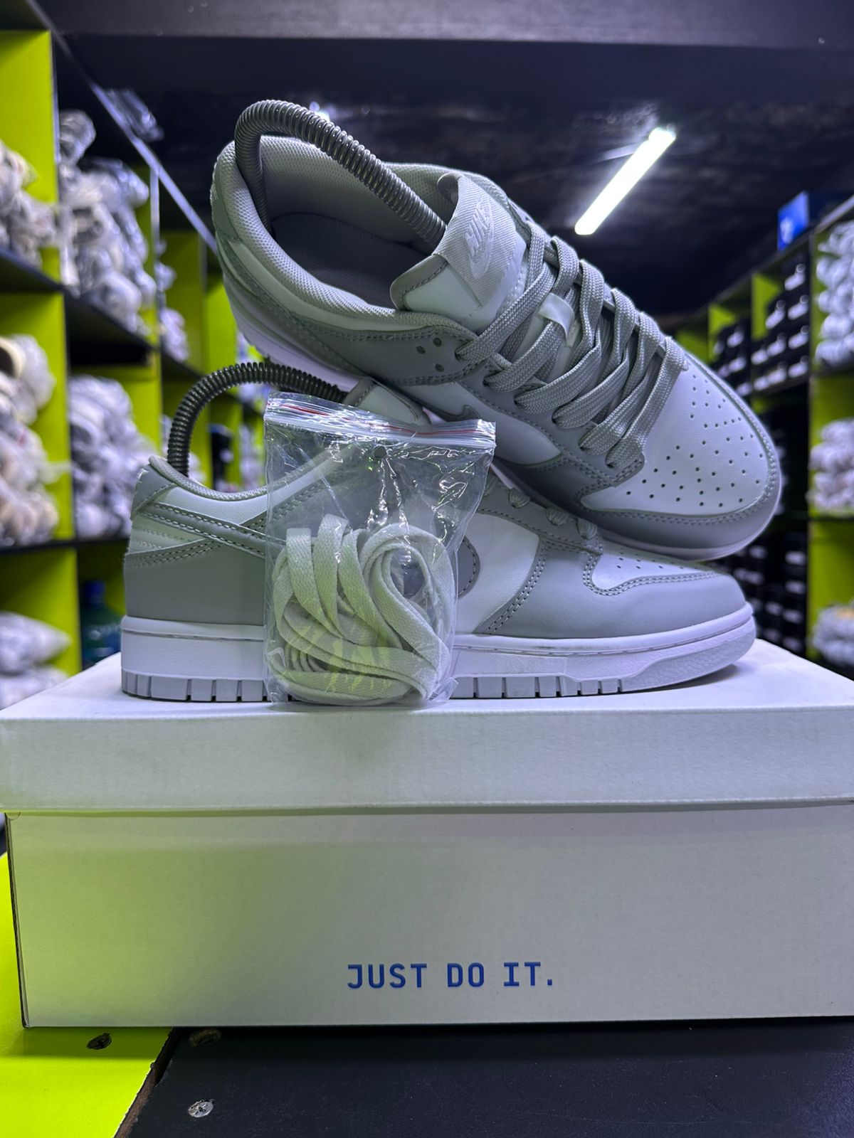 SB Dunk Grey Sneakers image 4