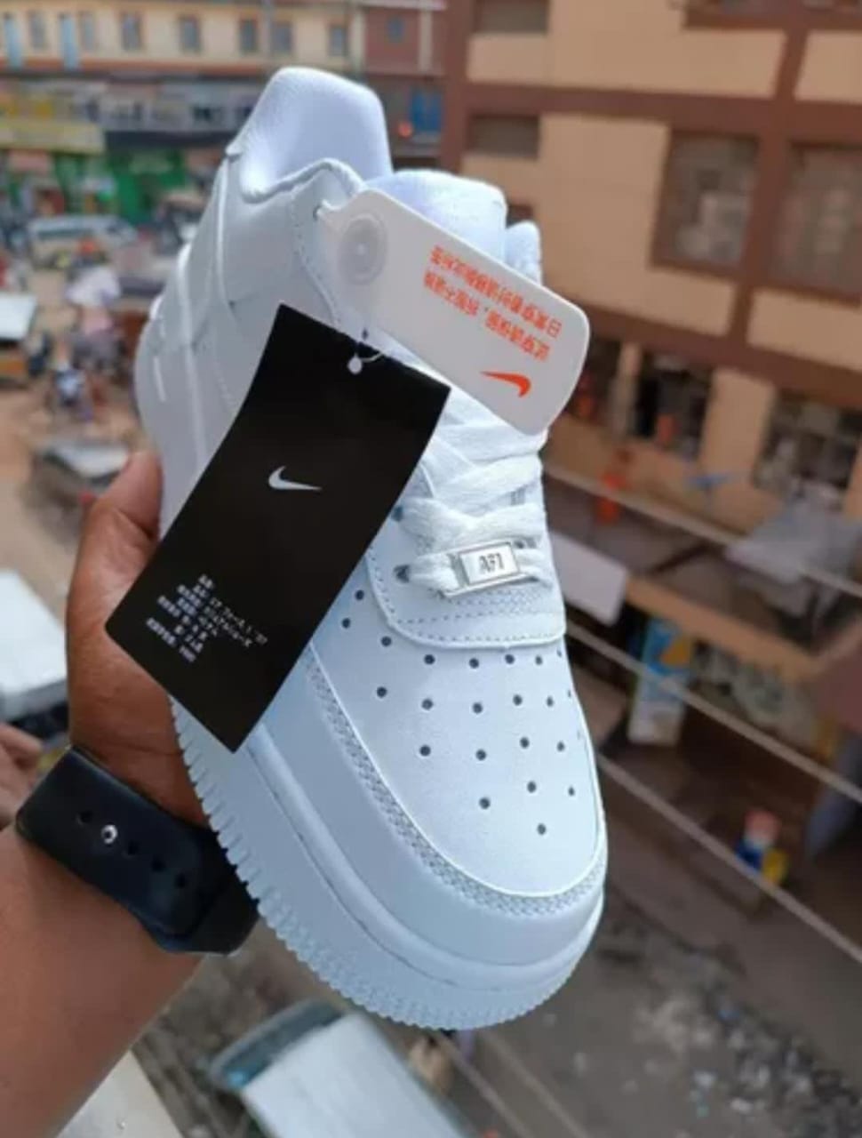 Nike Air Force 1 White (Maziwa) image 2