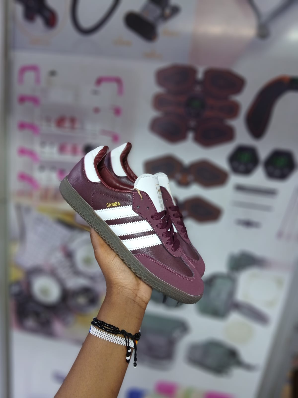Adidas Samba Burgundy image 3