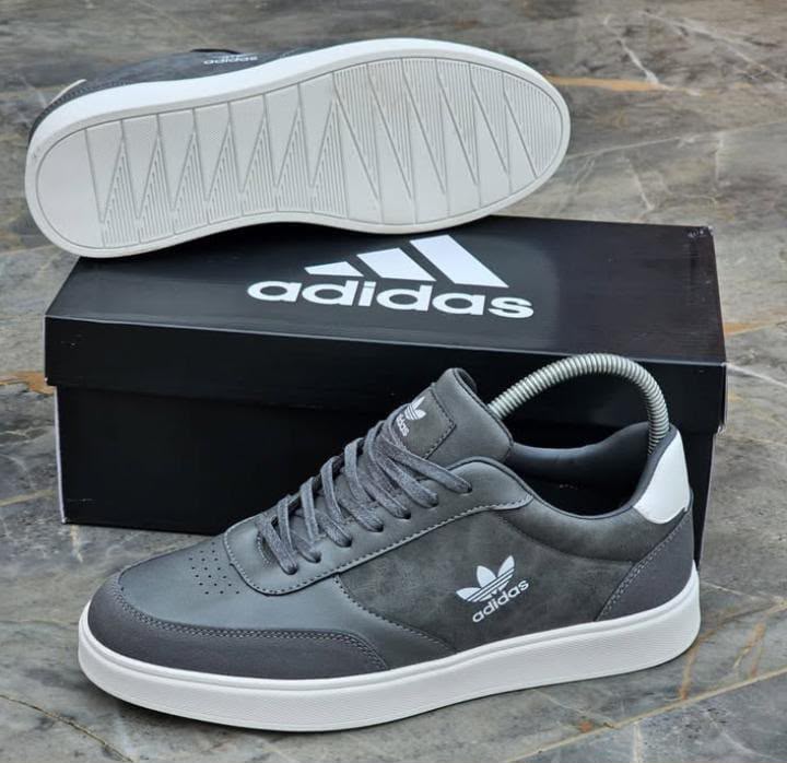 Adidas Men's Grey Casual Sneakers image 2