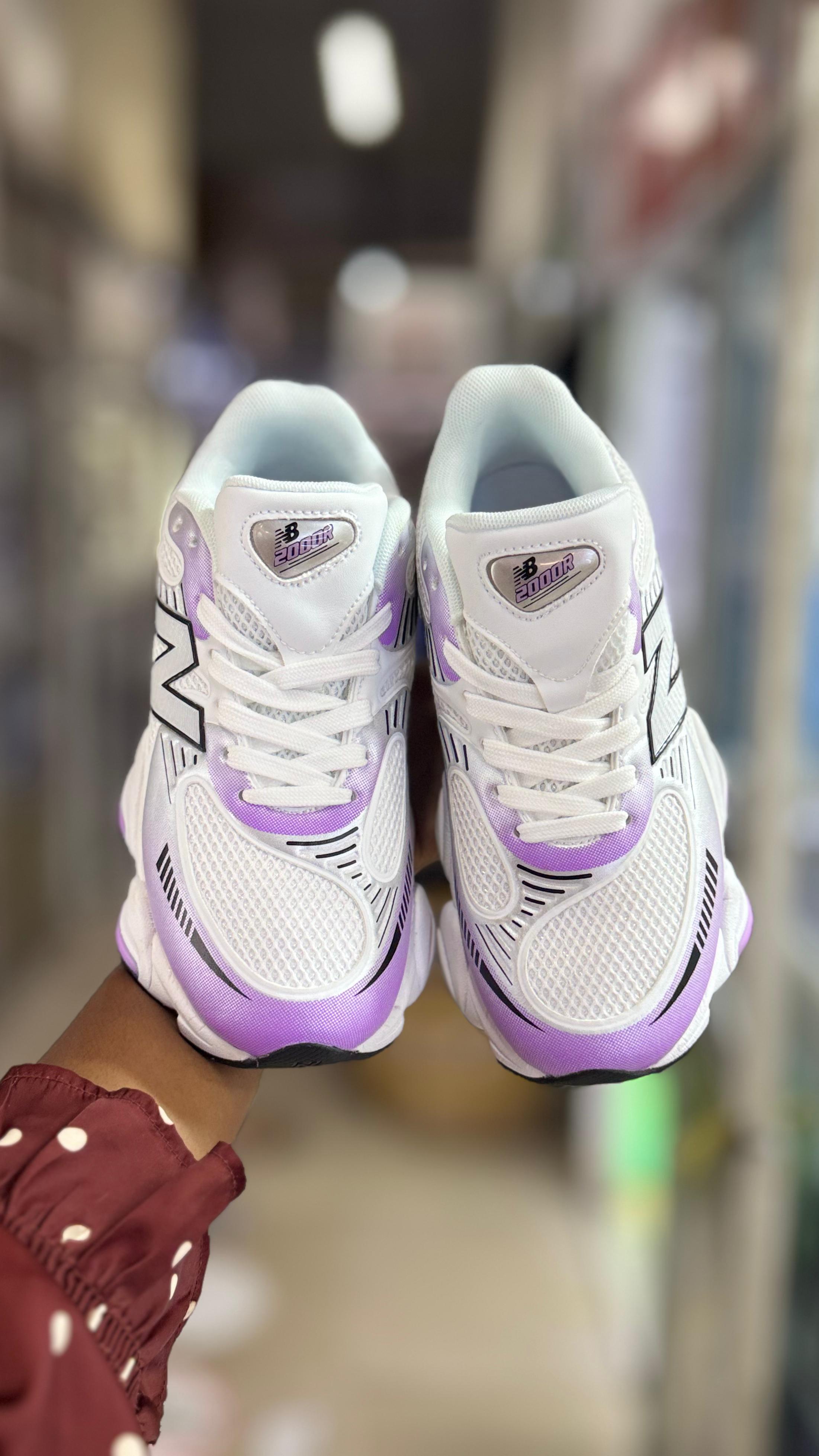New Balance 2000R White Purple image 3