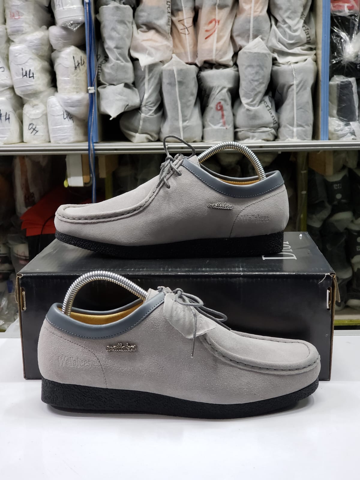 Grey Wallabees Shoes image 2