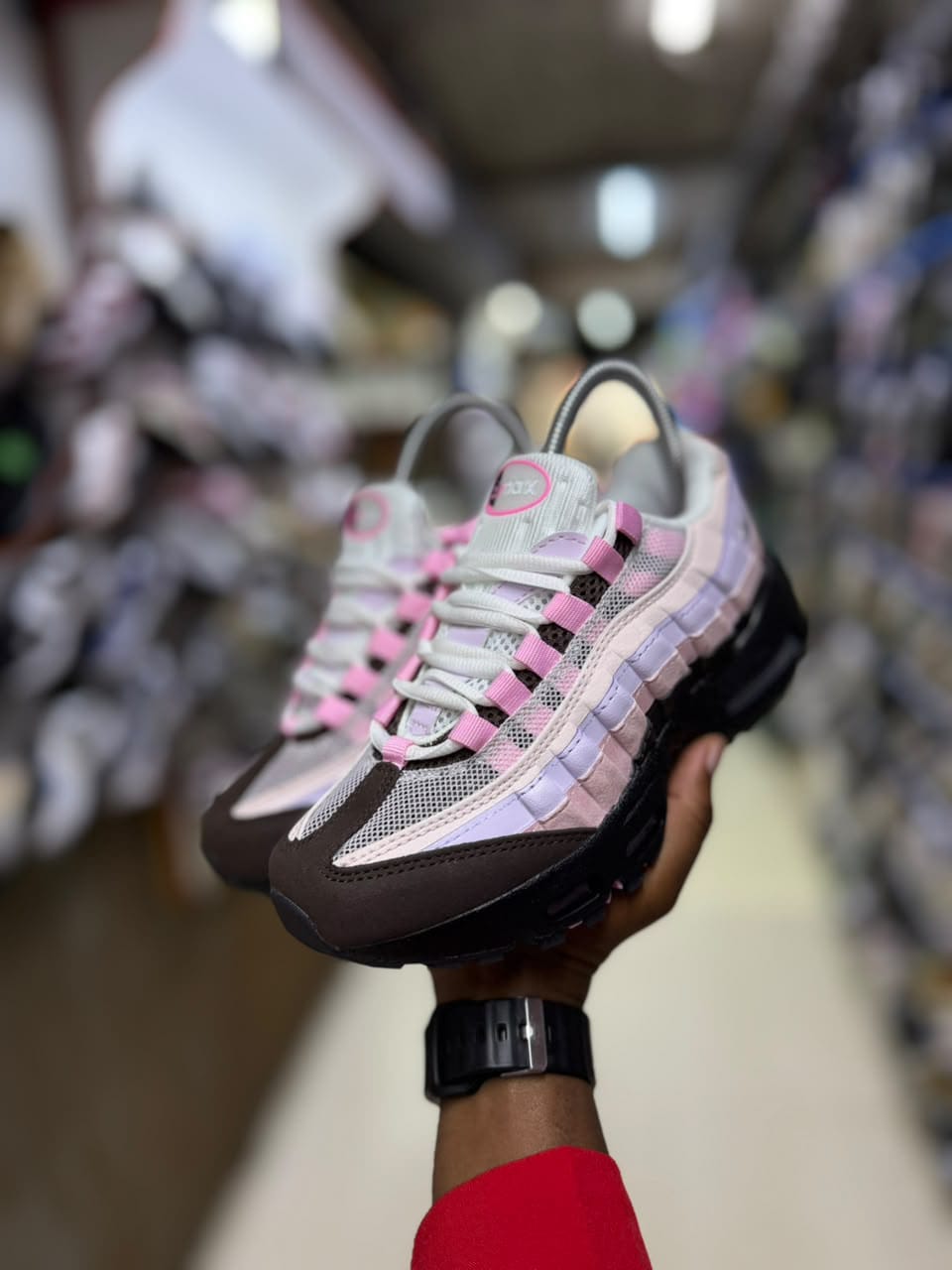 Air Max 95 Brown Pink - Nike Sneakers | Mars Collection