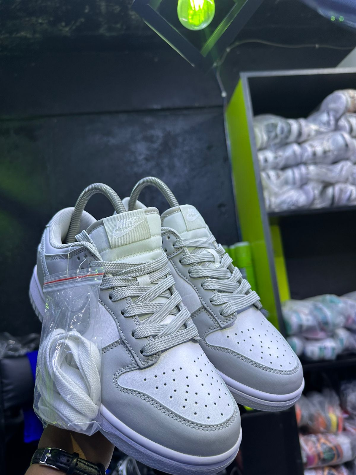 SB Dunk Grey Sneakers image 2
